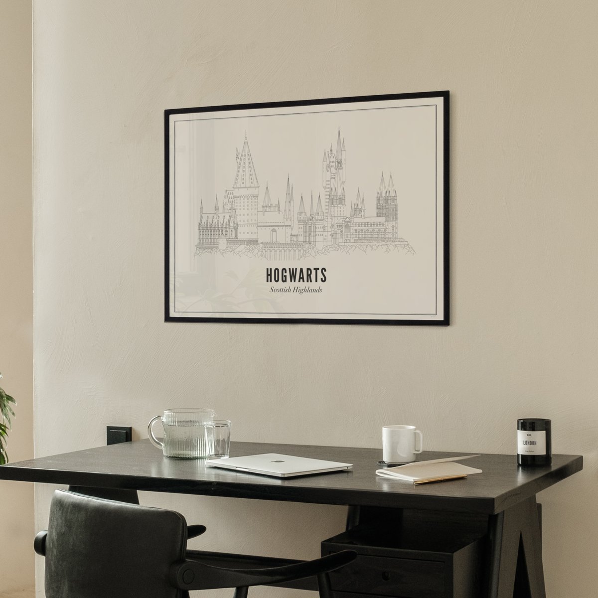 Poster van Hogwarts | WIJCK. 